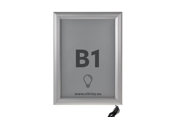 LED světelný plakátový klap rám B1