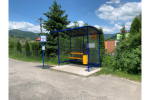 Autobusová zastávka ABRIS 2A, 3,0x1,96m